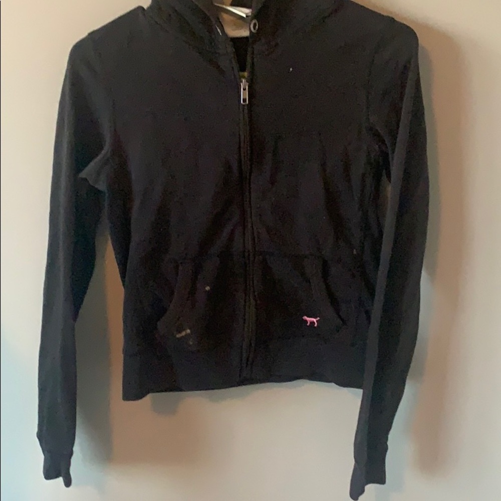 PINK VS brown jacket